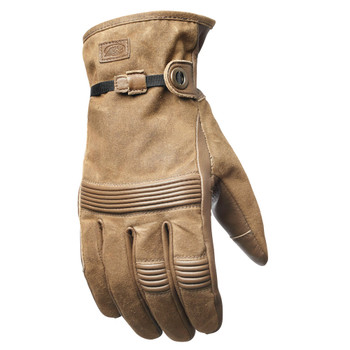 Roland Sands Truman Waxed Gloves - Ranger Brown Roland Sands Truman Waxed Gloves - Ranger Brown