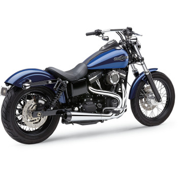 Cobra El Diablo 2-Into-1 Exhaust for 2012-2017 Harley Dyna - Chrome Cobra El Diablo 2-Into-1 Exhaust for 2012-2017 Harley Dyna - Chrome