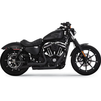 Vance & Hines Mini Grenades 2-Into-2 Exhaust for 2004-2017 Harley Sportster - Black Vance & Hines Mini Grenades 2-Into-2 Exhaust for 2004-2017 Harley Sportster - Black