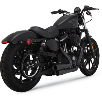 Vance & Hines Mini Grenades 2-Into-2 Exhaust for 2004-2017 Harley Sportster - Black Vance & Hines Mini Grenades 2-Into-2 Exhaust for 2004-2017 Harley Sportster - Black