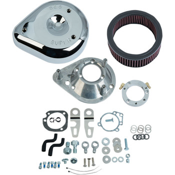 S&S Teardrop Air Cleaner Kit for 2007-2017 Harley Sportster with Stock EFI - Chrome S&S Teardrop Air Cleaner Kit for 2007-2017 Harley Sportster with Stock EFI - Chrome