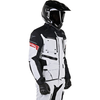 Alpinestars Valparaiso Drystar Jacket - Light Gray/Black Alpinestars Valparaiso Drystar Jacket - Light Gray/Black