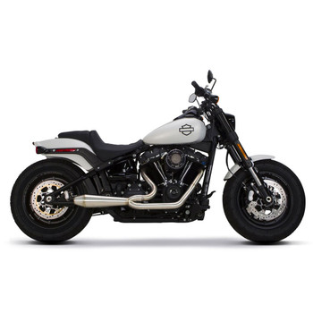 Two Brothers Racing 2-Into-1 Megaphone Gen II Exhaust for 2018 Harley Softail - Stainless Steel Two Brothers Racing 2-Into-1 Megaphone Gen II Exhaust for 2018 Harley Softail - Stainless Steel