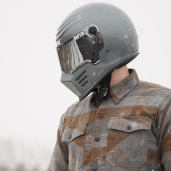 Simpson Outlaw Bandit Helmet - Gunmetal Simpson Outlaw Bandit Helmet - Gunmetal