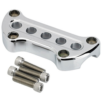 Joker Machine Handlebar Top Clamp for Harley - Chrome Joker Machine Handlebar Top Clamp for Harley - Chrome
