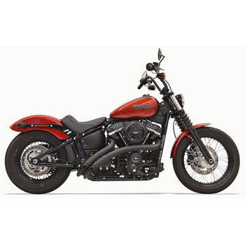 Bassani Black Sweeper Radius Exhaust for 2018 Harley Softail Bassani Black Sweeper Radius Exhaust for 2018 Harley Softail