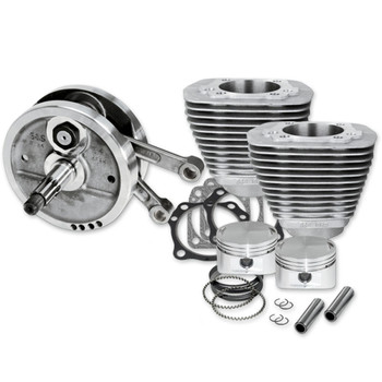 S&S 96" Sidewinder Big Bore Kit for 1984-1999 Harley Big Twins - Natural S&S 96" Sidewinder Big Bore Kit for 1984-1999 Harley Big Twins - Natural