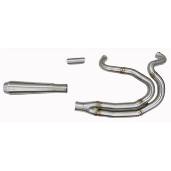 Bassani High Horsepower Road Rage 2-Into-1 Stainless Exhaust for Harley FXR Bassani High Horsepower Road Rage 2-Into-1 Stainless Exhaust for Harley FXR