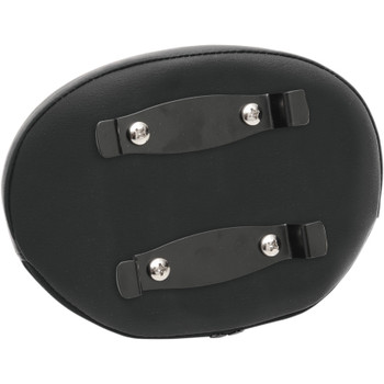 Drag Specialties Oval Backrest Pad for Harley - Smooth Drag Specialties Oval Backrest Pad for Harley - Smooth