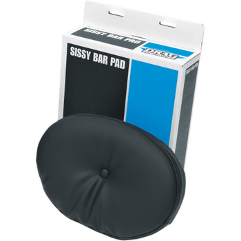 Drag Specialties Oval Backrest Pad for Harley - Pillow Drag Specialties Oval Backrest Pad for Harley - Pillow