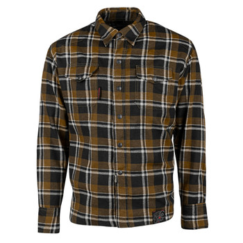 Speed and Strength Black Nine Reinforced Moto Flannel Shirt - Brown/Black Speed and Strength Black Nine Reinforced Moto Flannel Shirt - Brown/Black
