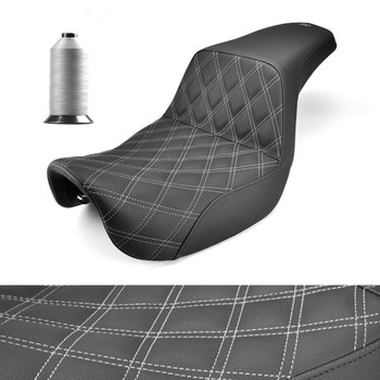 Saddlemen Step Up Seat for Harley Dyna - Custom Design Saddlemen Step Up Seat for Harley Dyna - Custom Design