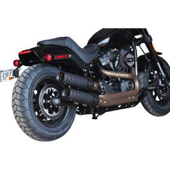 S&S Grand National Slip-Ons Exhaust Mufflers for 2018 Harley Fat Bob S&S Grand National Slip-Ons Exhaust Mufflers for 2018 Harley Fat Bob
