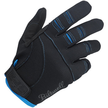 Biltwell Moto Gloves - Black/Blue Biltwell Moto Gloves - Black/Blue