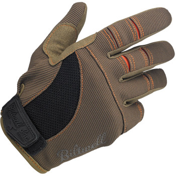 Biltwell Moto Gloves - Brown/Orange Biltwell Moto Gloves - Brown/Orange