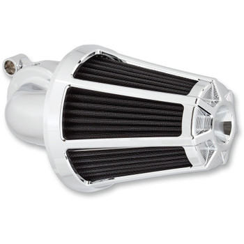 Arlen Ness Beveled Monster Sucker Air Cleaner for 1991-2018 Harley Sportster - Chrome Arlen Ness Beveled Monster Sucker Air Cleaner for 1991-2018 Harley Sportster - Chrome