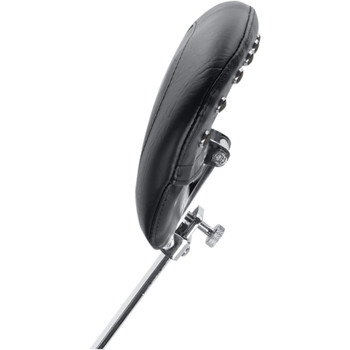 Mustang Summit Driver Backrest for 2014-2018 Harley Touring with Summit Seat - Black Studded Mustang Summit Driver Backrest for 2014-2018 Harley Touring with Summit Seat - Black Studded