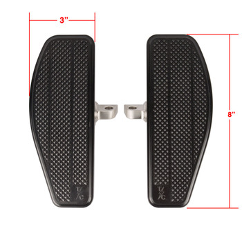 Thrashin Supply Mini Floorboards Foot Pegs for Harley - Black Thrashin Supply Mini Floorboards Foot Pegs for Harley - Black