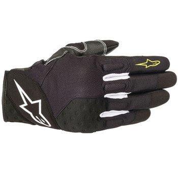 Alpinestars Kinetic Gloves - Black/White/Yellow Alpinestars Kinetic Gloves - Black/White/Yellow