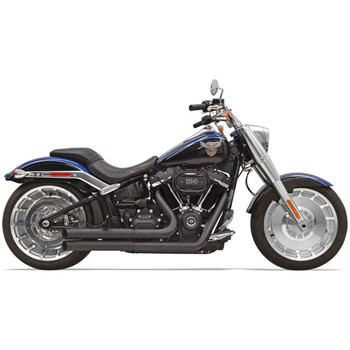 Bassani Pro Street Turn Out Exhaust for 2018 Harley Softail Breakout & Fat Boy - Black Bassani Pro Street Turn Out Exhaust for 2018 Harley Softail Breakout & Fat Boy - Black