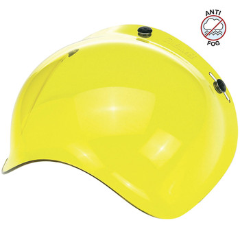 Biltwell Anti-Fog Bubble Shield - Yellow Biltwell Anti-Fog Bubble Shield - Yellow