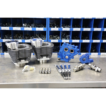 S&S 110" Power Package Kit Chain Drive for 2000-2017 Harley Twin Cam - Black S&S 110" Power Package Kit Chain Drive for 2000-2017 Harley Twin Cam - Black