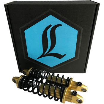 Legend Revo-A Shocks Adjustable Coil Suspension for 1999-2017 Harley Touring - Gold Legend Revo-A Shocks Adjustable Coil Suspension for 1999-2017 Harley Touring - Gold