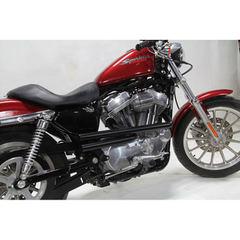 V-Twin Mfg. Shotgun Style Exhaust for 2004-2018 Harley Sportster - Black V-Twin Mfg. Shotgun Style Exhaust for 2004-2018 Harley Sportster - Black