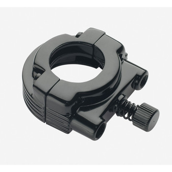 Dual Cable Throttle Clamp - Black Dual Cable Throttle Clamp - Black