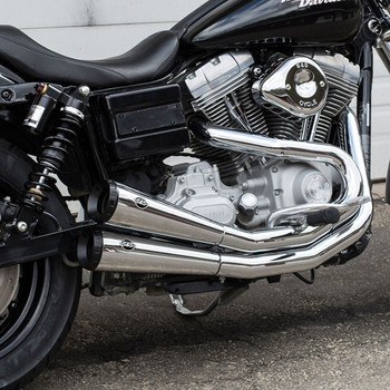 S&S Grand National 2-Into-2 Exhaust for 2006-2017 Harley Dyna - Chrome S&S Grand National 2-Into-2 Exhaust for 2006-2017 Harley Dyna - Chrome