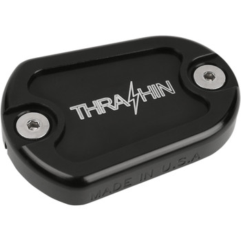 Thrashin Supply Dished Master Cylinder Rear Brake Cover for 2014-2018 Sportster - Black Thrashin Supply Dished Master Cylinder Rear Brake Cover for 2014-2018 Sportster - Black