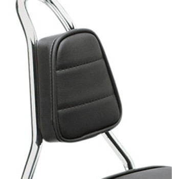 Drag Specialties Tapered Backrest Pad for Round Sissy Bars - Stitched Drag Specialties Tapered Backrest Pad for Round Sissy Bars - Stitched