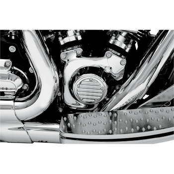 Joker Machine Finned Points Cover for 1999-2017 Harley Twin Cam - Chrome Joker Machine Finned Points Cover for 1999-2017 Harley Twin Cam - Chrome