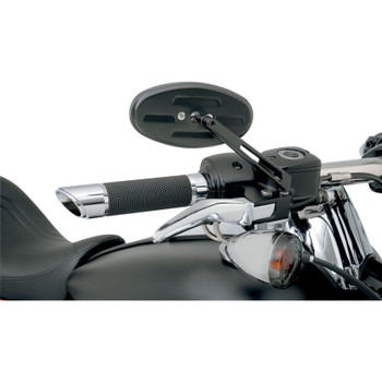 Drag Specialties Stealth II Mirror for Harley - Black Drag Specialties Stealth II Mirror for Harley - Black