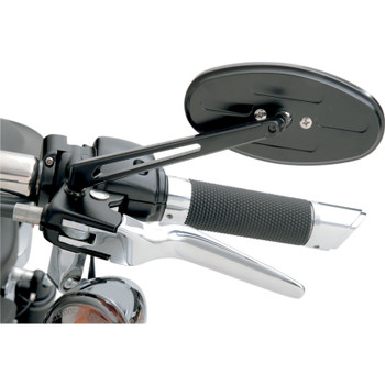 Drag Specialties Stealth II Mirror for Harley - Black Drag Specialties Stealth II Mirror for Harley - Black