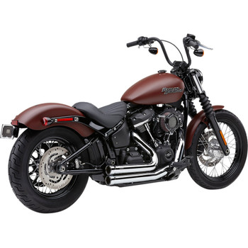 Cobra Speedster Short 909 Exhaust for 2018 Harley Softail - Chrome Cobra Speedster Short 909 Exhaust for 2018 Harley Softail - Chrome