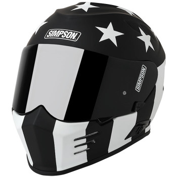 Simpson Ghost Bandit Helmet - Monochrome Simpson Ghost Bandit Helmet - Monochrome