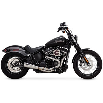 Vance & Hines 2-into-1 Upsweep Exhaust for 2018 Harley Softail - Stainless Vance & Hines 2-into-1 Upsweep Exhaust for 2018 Harley Softail - Stainless