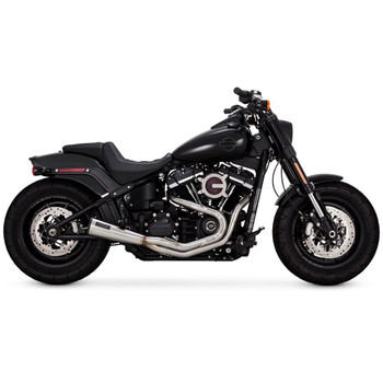 Vance & Hines 2-into-1 Upsweep Exhaust for 2018 Harley Softail - Stainless Vance & Hines 2-into-1 Upsweep Exhaust for 2018 Harley Softail - Stainless