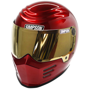 Simpson Outlaw Bandit Helmet - Candee Red Simpson Outlaw Bandit Helmet - Candee Red