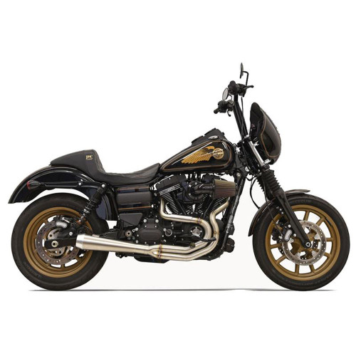 Bassani Greg Lutzka 2-Into-1 Stainless Exhaust for 1991 ...