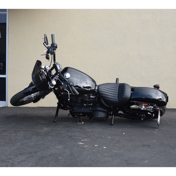 Bung King Passenger Peg Crash Bar/Frame Slider for 2018 Harley Softail