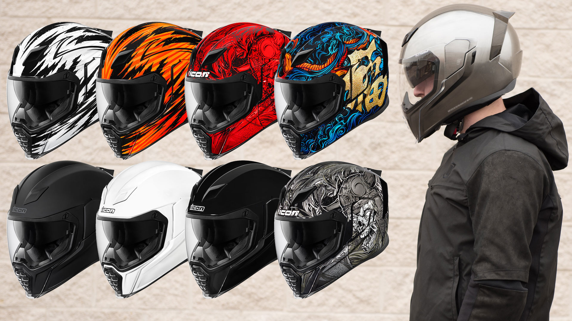 New 2018 Icon Helmet Designs - Get Lowered Cycles