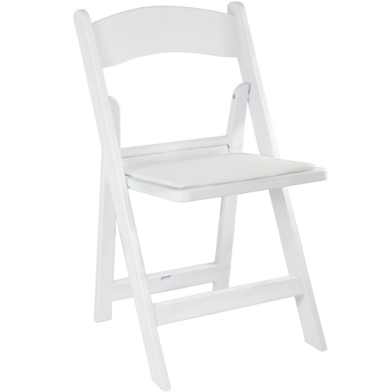 White Resin Folding Chairs | AdvantageChurchChairs.com