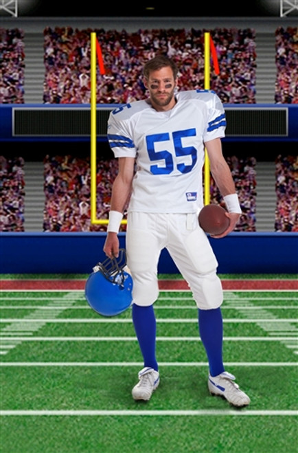 football stadium goal sports backdrop
