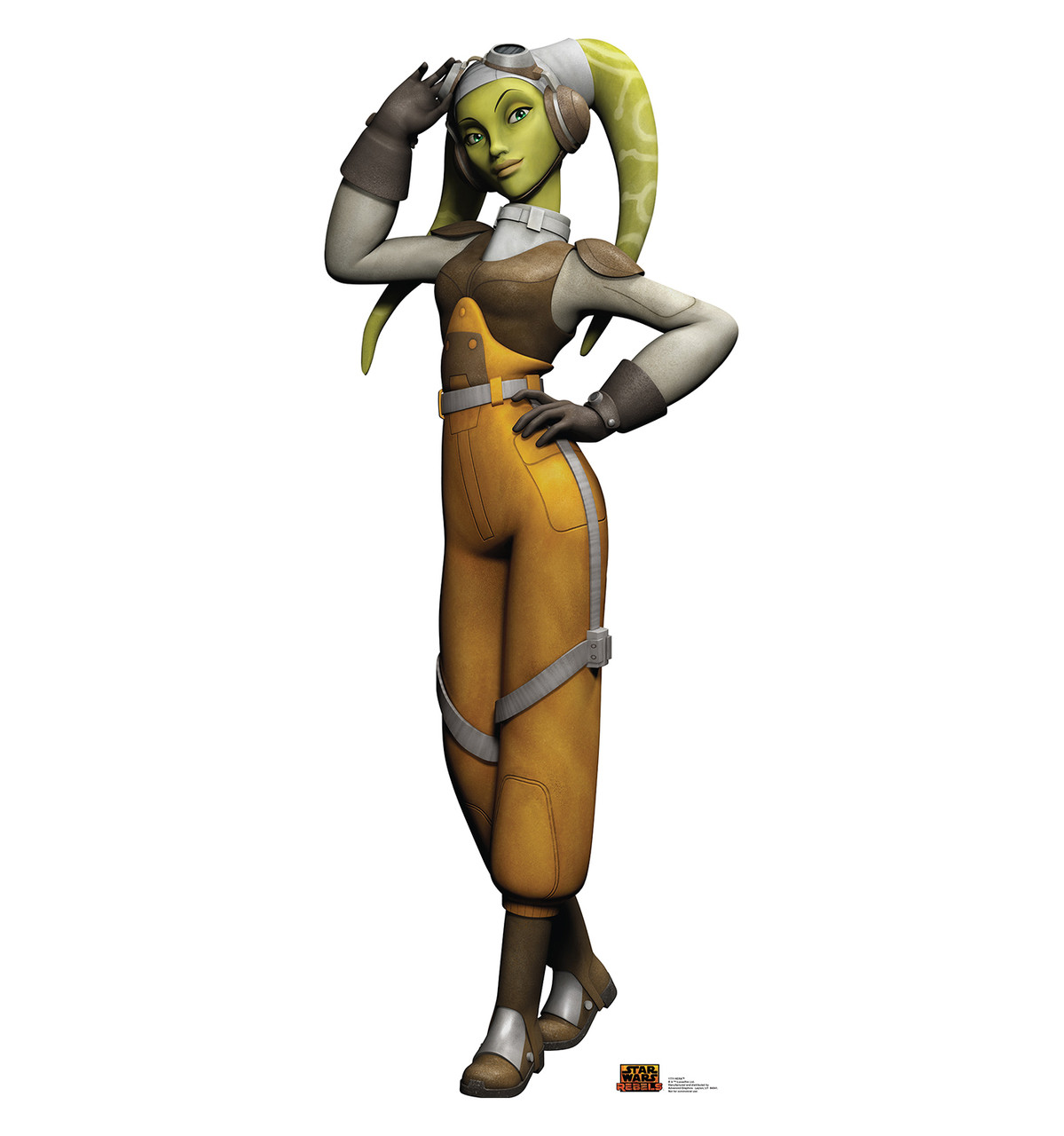 Life-size Hera Syndulla - Star Wars Rebels Cardboard ... Star wars rebels costuming 101: