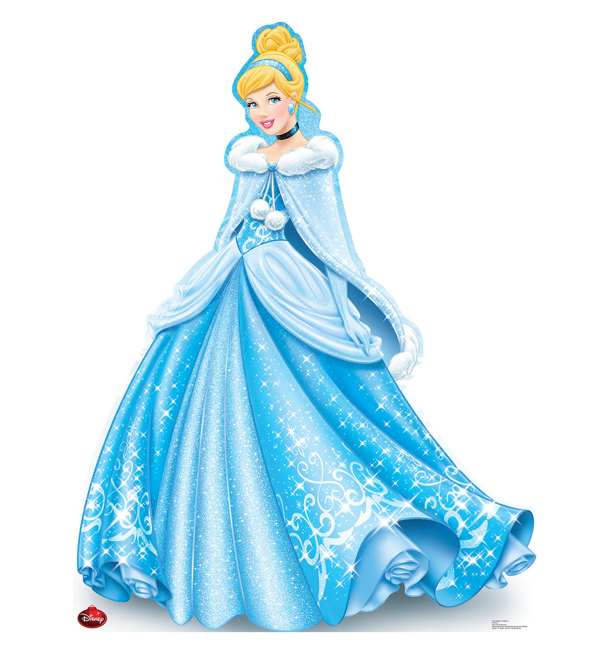 Lifesize Holiday Cinderella Limited Time Edition! Cardboard Standup