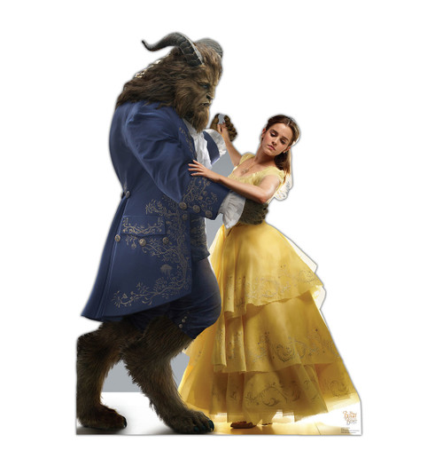 Life Size Belle And The Beast Disney S Beauty And The