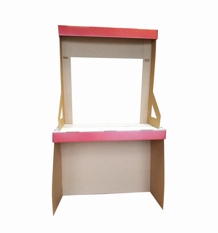 Lifesize Kissing Booth Cardboard Standup Cardboard Cutout