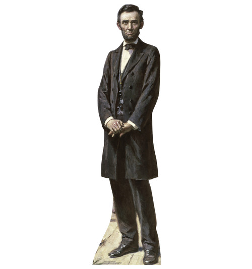 Lifesize President Lincoln The Gettysburg Address Cardboard Standup